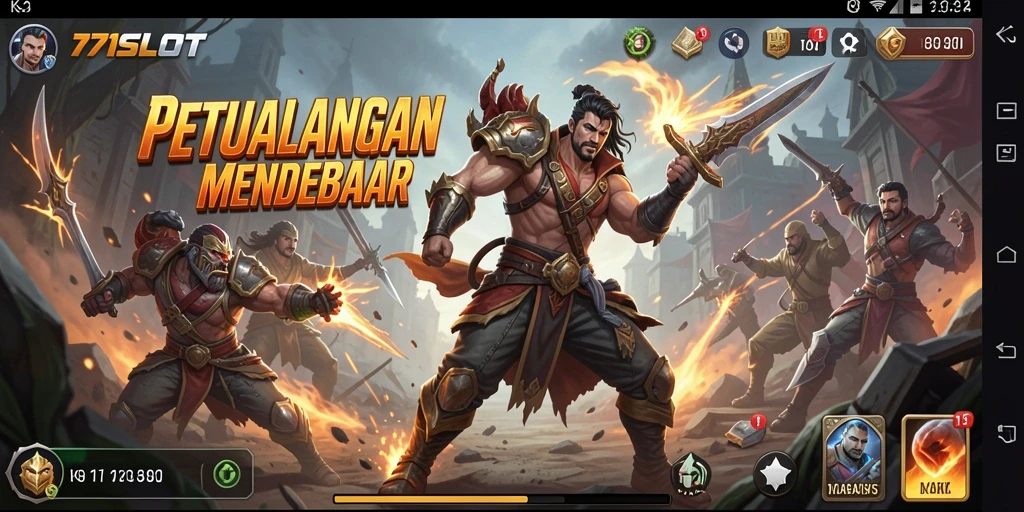 Gameplay seru 171SLOT dengan aksi mendebarkan.
