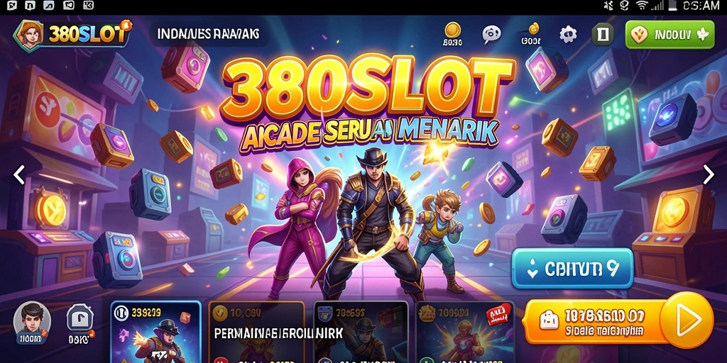 Screenshot utama 380SLOT menunjukkan gameplay seru dan dinamis.