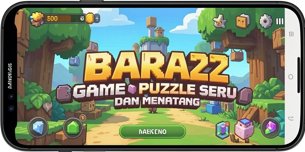 Tampilan gameplay BARA22 yang menantang dan menarik.