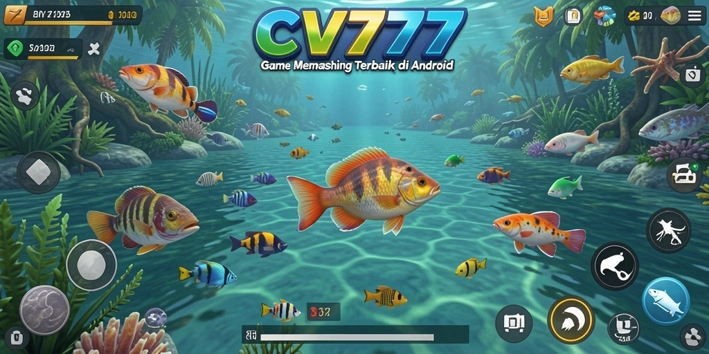 Tampilan memukau dari gameplay Fishing CV777 yang seru.