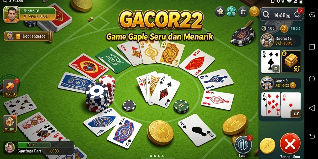 Tampilan menarik dari gameplay GACOR22 yang seru.
