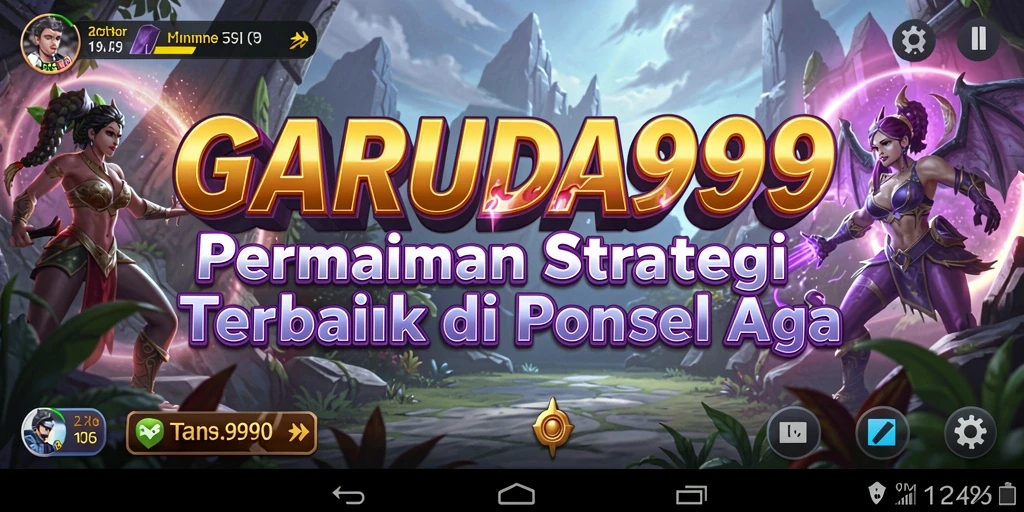Gameplay imersif di GARUDA999 menampilkan pertarungan strategis dan pembangunan kerajaan.