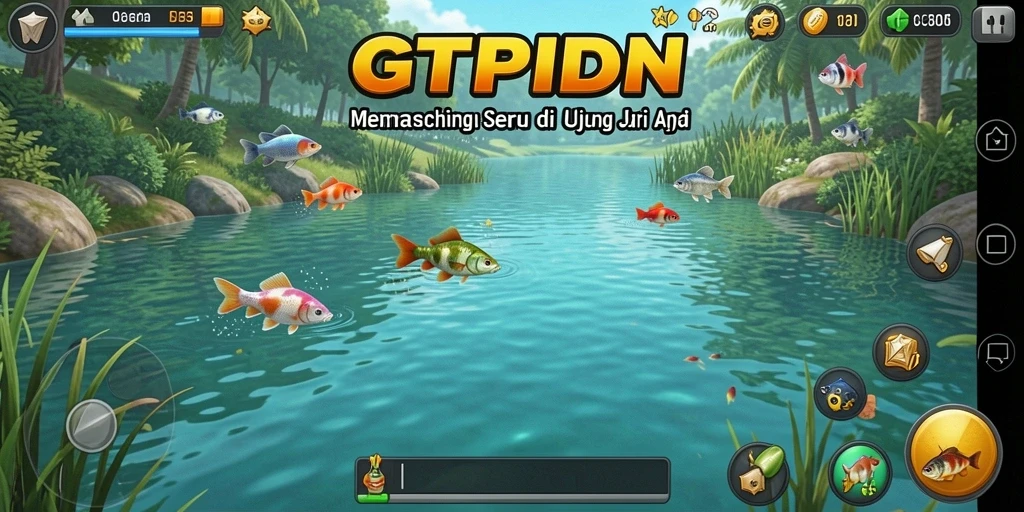 Tangkapan ikan besar dalam permainan GTPIDN.