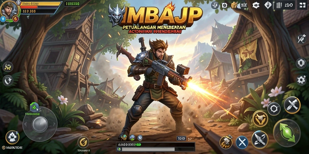 Screenshot gameplay IMBAJP yang menampilkan aksi seru.