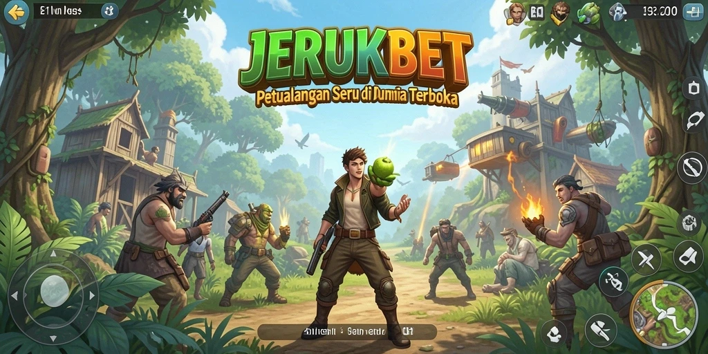 Gameplay JERUKBET yang menakjubkan di dunia terbuka.