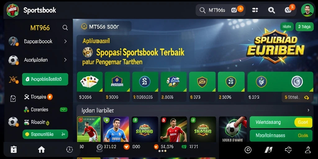Tampilan gameplay MT966 yang mengasyikkan dalam taruhan olahraga.