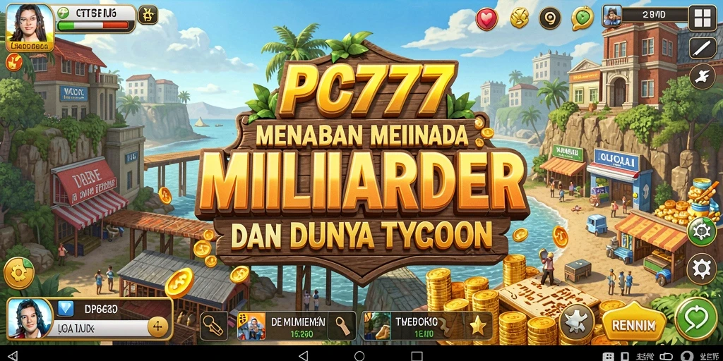 Gameplay Tycoon yang mendebarkan di PC777.