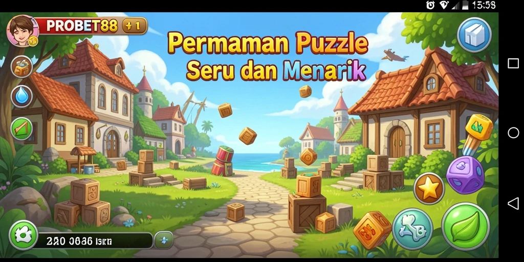 Gameplay <strong>PROBET88</strong> yang menantang dengan berbagai teka-teki.