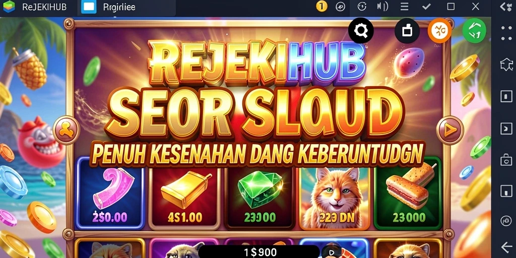 Screenshot gameplay REJEKIHUB menampilkan keseruan permainan Slot.