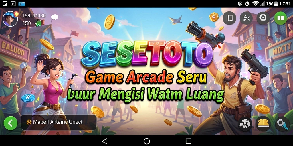 Screenshot gameplay SESETOTO menampilkan aksi seru dan grafis menarik.