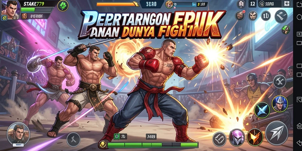 Screenshot gameplay STAKE779 yang menunjukkan pertarungan seru.