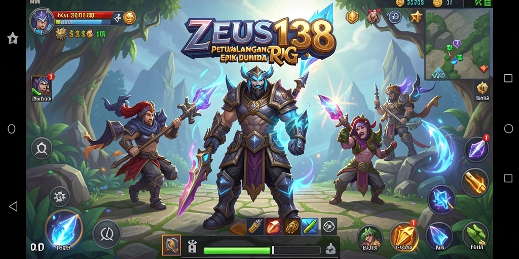 Tampilan gameplay RPG ZEUS138 yang mendebarkan dan memukau.
